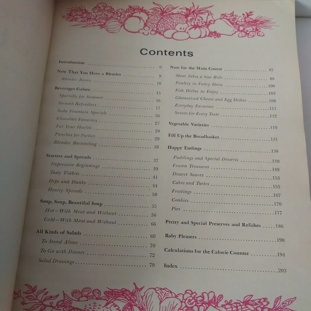 Blender Way To‎ Better Cooking Cookbook - Vtg 1960s Illustrated / ephemera